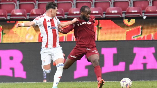 CFR Cluj - Oțelul 3-2. Final nebun în Gruia! Victorie crucială obținută de echipa lui Dan Petrescu