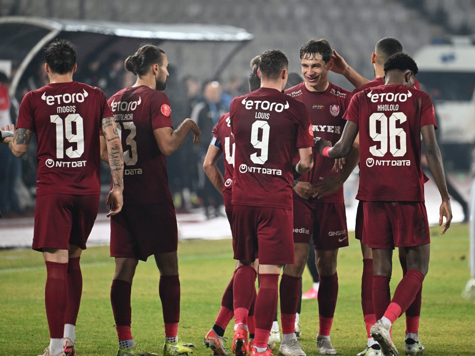 Jucătorii de la CFR Cluj