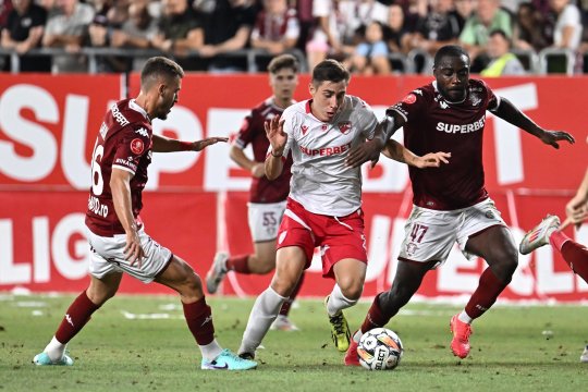 Echipa de start a Rapidului din derby-ul cu Dinamo. Decizia luată de Marius Șumudică