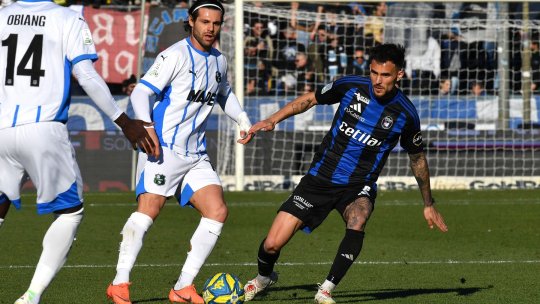 Marius Marin și Adrian Rus s-au duelat cu Horațiu Moldovan și Daniel Boloca în a doua zi de Crăciun, în Italia! Cu ce scor s-a terminat Pisa - Sassuolo, marele derby din Serie B