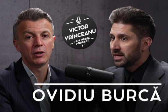 Podcast I AM MEDIA, ediția a 4-a | Episodul cu Ovidiu Burcă este disponibil ACUM pe Youtube iAMnews.ro!