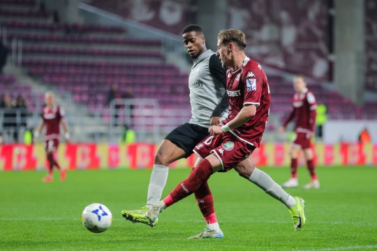 Grameni, fericit după ce a marcat primul gol la Rapid: "Chiar vorbisem la pauză"