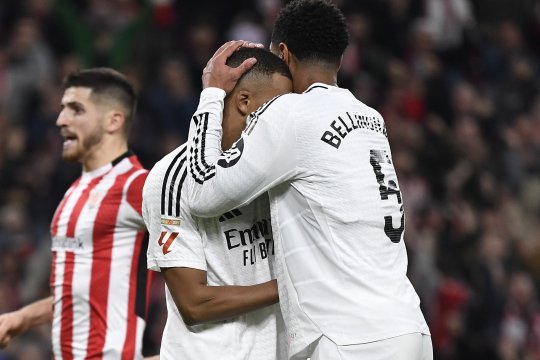 Kylian Mbappe, un nou penalty ratat pentru Real Madrid! "Galacticii", învinși de Athletic Bilbao