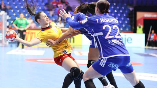 România - Franța 25-30. Fetele noastre cedează pe final după o revenire spectaculoasă în repriza secundă