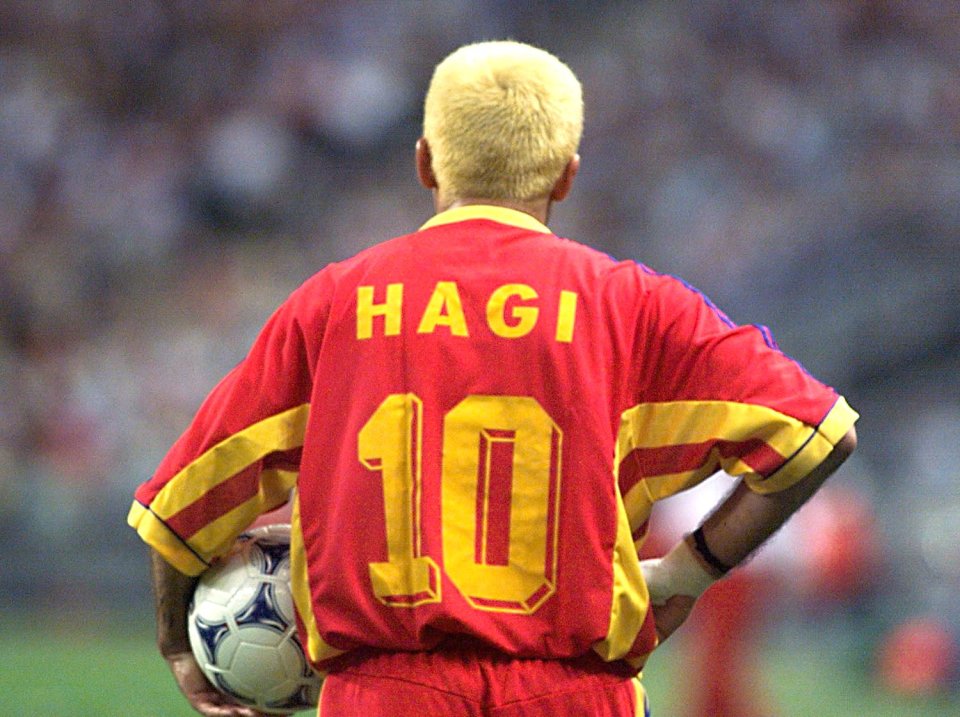 Gheorghe Hagi, fost internațional