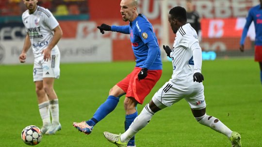 FCSB - FC Botoșani 2-1. Emoții pe final pentru Charalambous & CO. Oaspeții, aproape să lovească din nou în prelungiri