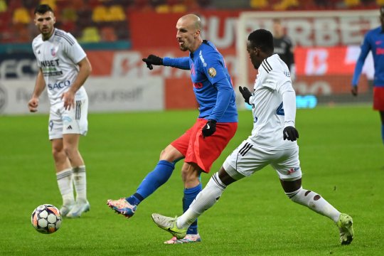 FCSB - FC Botoșani 2-1. Emoții pe final pentru Charalambous & CO. Oaspeții, aproape să lovească din nou în prelungiri