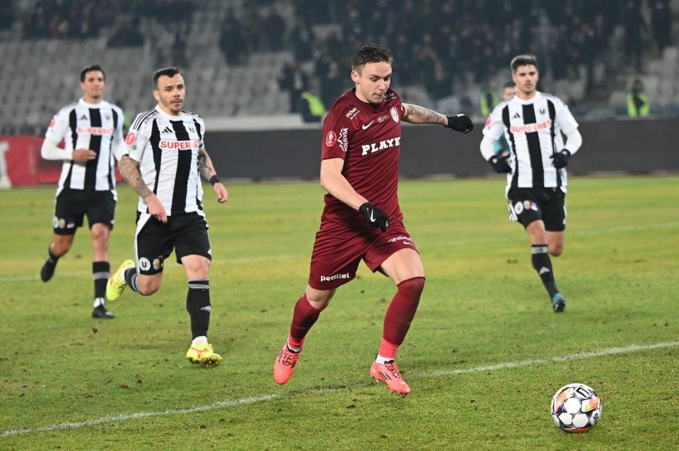 Louis Munteanu a marcat în derby-ul cu U Cluj