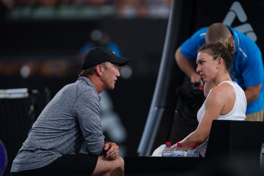 Darren Cahill, mesaj în miez de noapte pentru Simona Halep! Ce i-a transmis, după ce a văzut postarea româncei