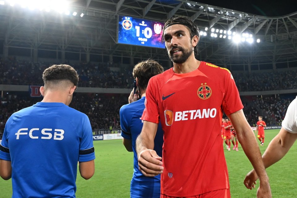 20 de goluri în 50 de meciuri a strâns Compagno în tricoul FCSB