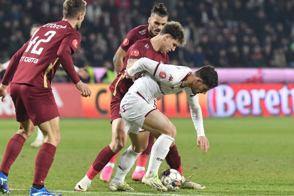 CFR Cluj a ratat șansa de a se apropia de FCSB