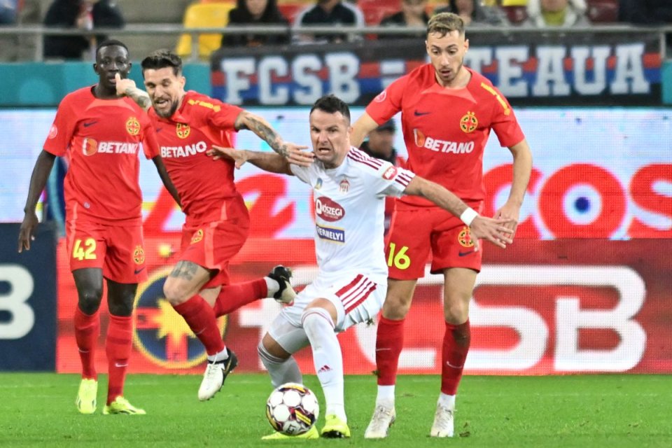 Băluță a înscris 3 goluri pentru FCSB în Superligă