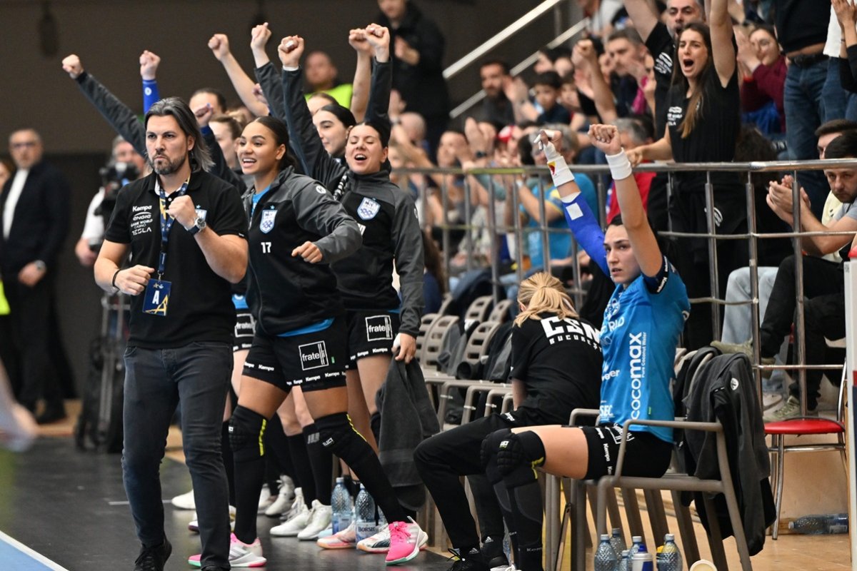 CSM București a pierdut cu 24-26 partida tur cu Biethengheim