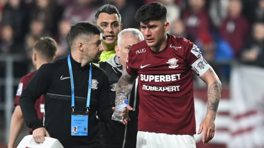 Victor Angelescu a vorbit despre accidentarea lui Săpunaru din meciul cu CFR Cluj: "Avea amețeli și vedea neclar"