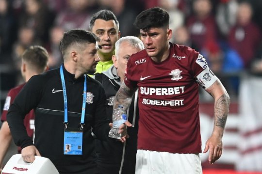 Victor Angelescu a vorbit despre accidentarea lui Săpunaru din meciul cu CFR Cluj: "Avea amețeli și vedea neclar"