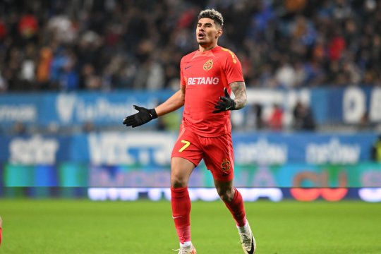 Probleme pentru FCSB! Florinel Coman a fost schimbat la pauză în meciul cu Sepsi