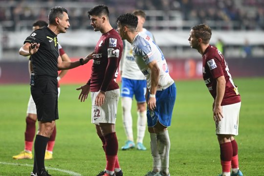 Pierdere grea pentru Rapid în duelul cu Hermannstadt. Cristiano Bergodi a confirmat: ”Nu va juca”