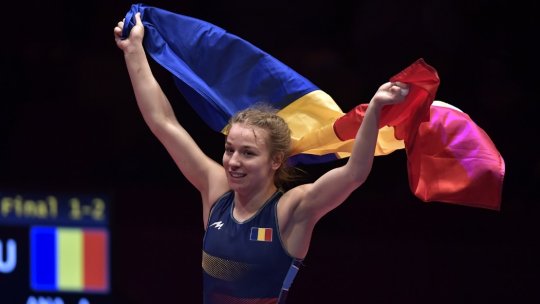Performanță de vis! Andreea Ana, aur la Campionatele Europene de lupte de la București