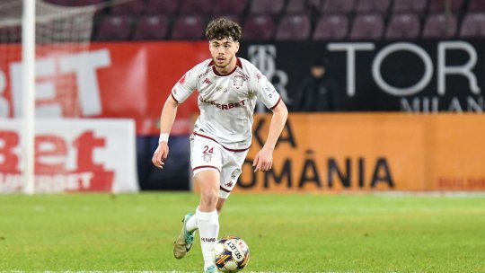 Andrei Borza vrea să câștige cu Rapid al doilea titlu consecutiv din carieră la doar 18 ani: ”Ar fi un vis”