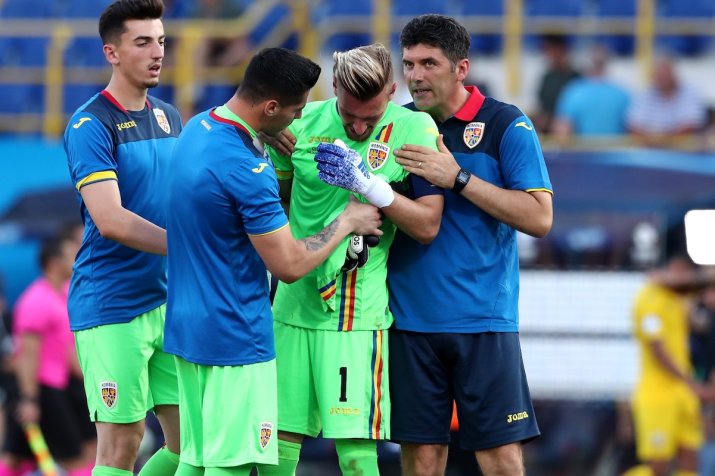 Ionuț Radu, de neconsolat după eliminarea României la Euro 2019 de tineret, în fața Germaniei