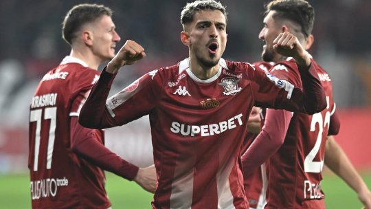 Anunțul lui Albion Rrahmani după un nou gol marcat pentru Rapid în victoria cu Hermannstadt