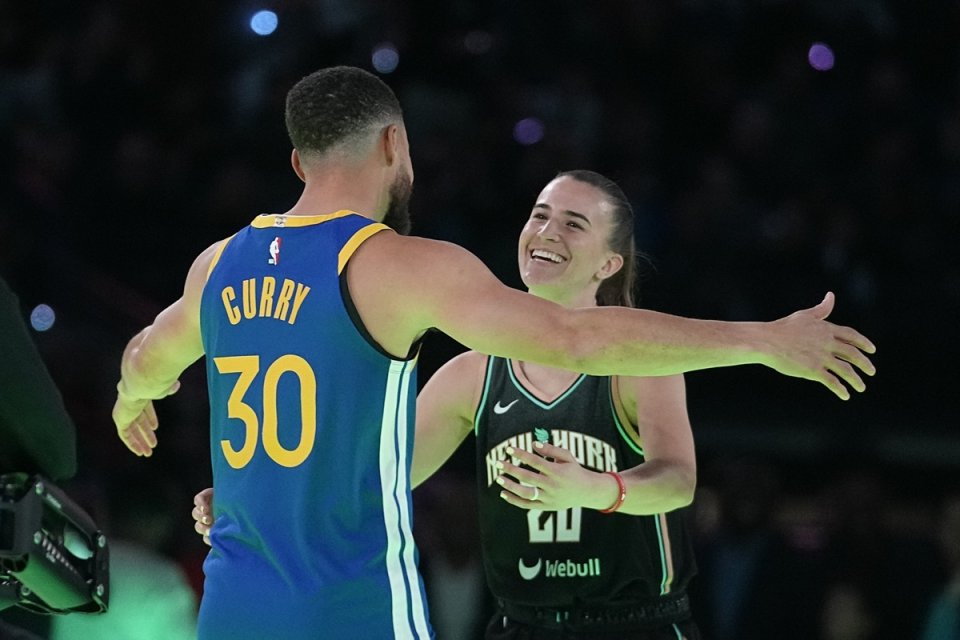 Steph Curry și Sabrino Ionescu s-au duelat în premieră