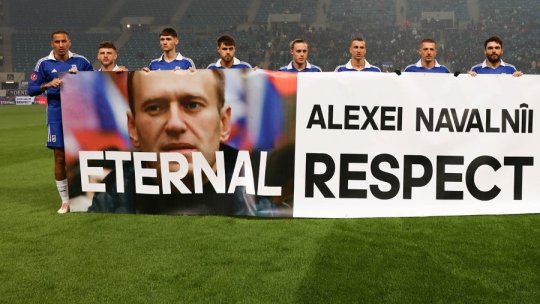 A încălcat FCU Craiova regulamentul pentru că a ținut un minut de reculere în memoria lui Alexei Navalnîi? LPF a reacționat