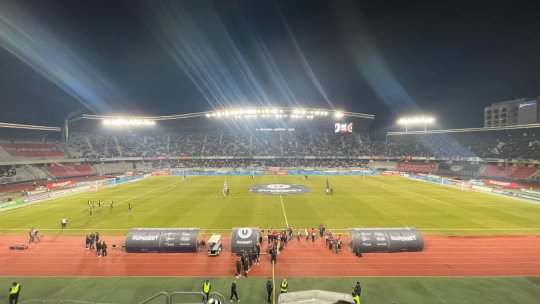 Stadion aproape plin la meciul care închide etapa a 26-a. Câți oameni au venit să vadă pe viu U Cluj - FCSB