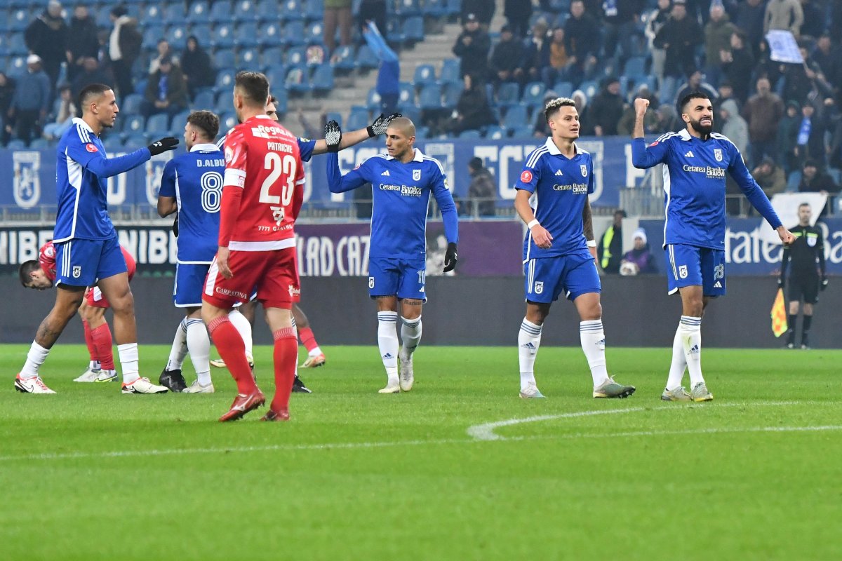 victorie pentru FCU Craiova în meciul cu Dinamo