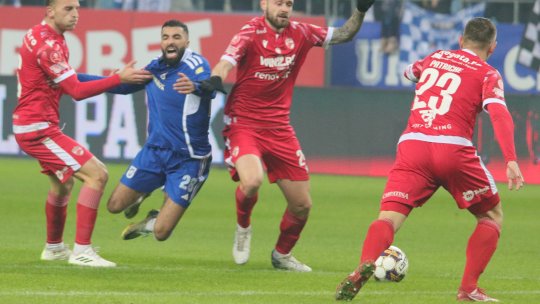 O nouă eroare pentru Velkovski, încă un gol primit de Dinamo. Fundașul din Macedonia de Nord a greșit la fel ca în meciul cu Rapid