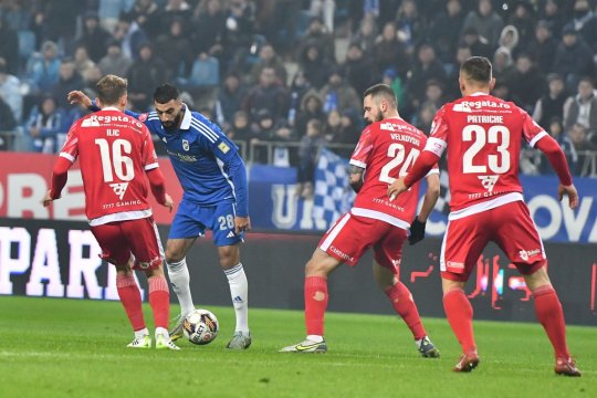 Dinamoviștii, distruși după eșecul cu FCU Craiova: ”Suntem cu capul în pământ, au fost mai buni”. Cum au comentat golul lui Bauza