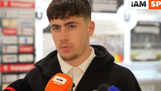 Primele cuvinte ale lui Marco Rus după ce a debutat pentru U Cluj în remiza cu FCSB: ”E un club mare, a fost o atmosferă top, un vis”