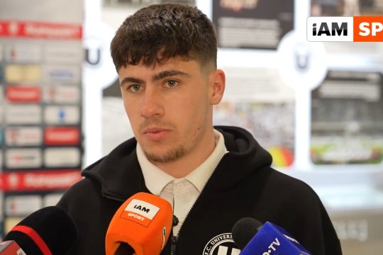 Primele cuvinte ale lui Marco Rus după ce a debutat pentru U Cluj în remiza cu FCSB: ”E un club mare, a fost o atmosferă top, un vis”