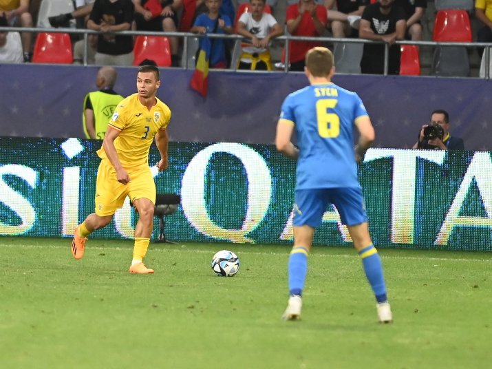 10 meciuri a strâns Valentin Țicu pentru România U21
