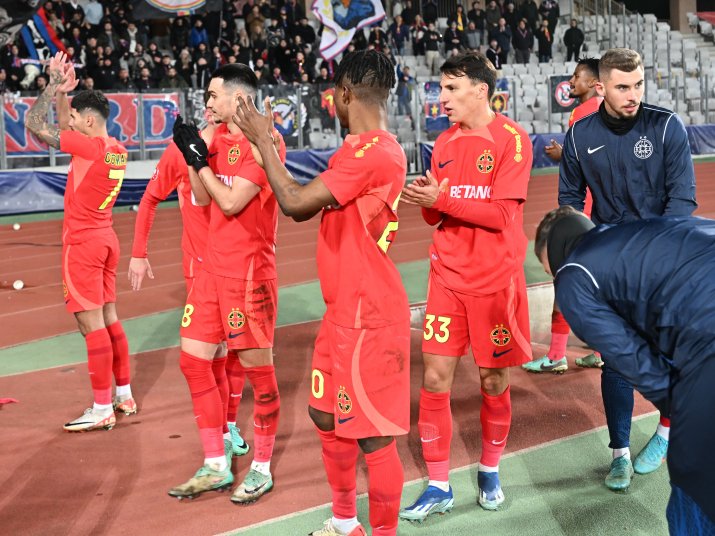 FCSB are șapte puncte peste Rapid cu 4 etape înaintea finalului sezonului regular