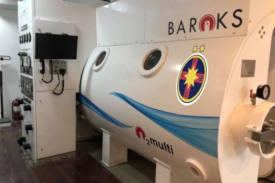 Rămâi pe iAMsport.ro! Cum se chinuie FCSB de ani de zile să pornească un aparat modern de recuperare, cumpărat cu un sfert de milion de euro și instalat la baza din Berceni