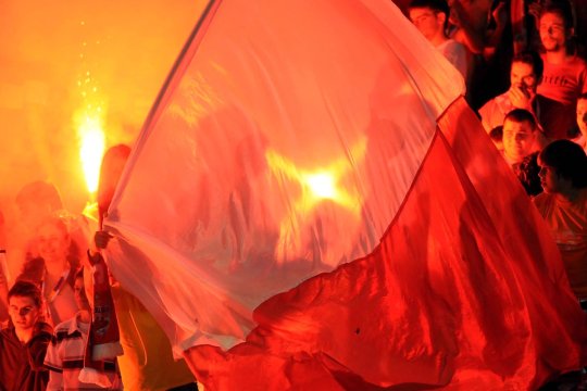 Totul pentru salvare! Cum i-au încurajat suporterii lui Dinamo pe favoriți la hotel înaintea meciului cu CFR Cluj