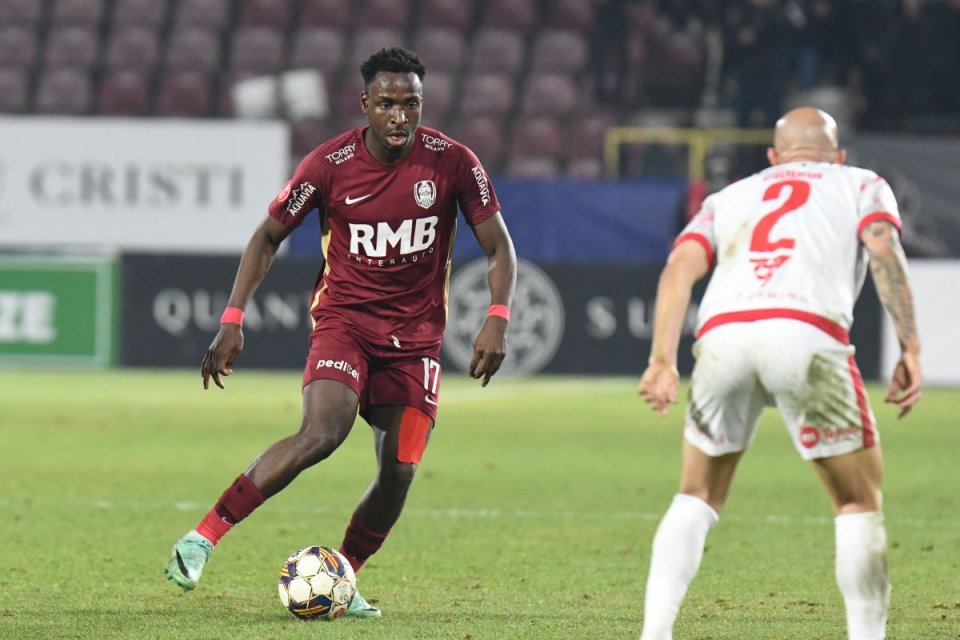 Philip Otele a înscris 11 goluri pentru CFR Cluj