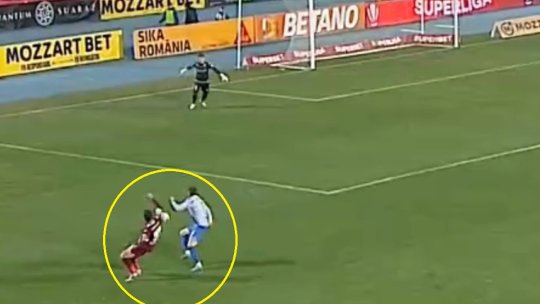 Cristi Săpunaru, gafa uriașă în Poli Iași - Rapid! Căpitanul giuleștenilor le-a făcut cadou un gol moldovenilor