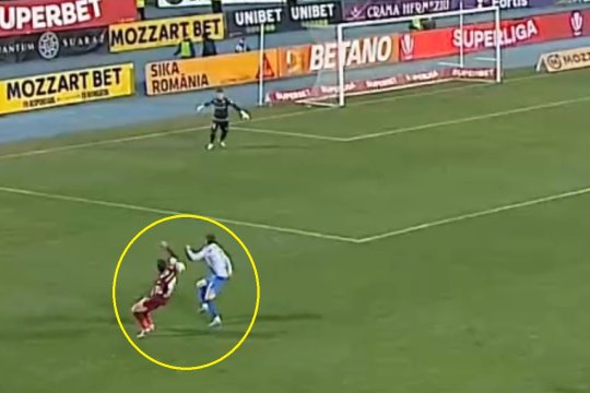 Cristi Săpunaru, gafa uriașă în Poli Iași - Rapid! Căpitanul giuleștenilor le-a făcut cadou un gol moldovenilor