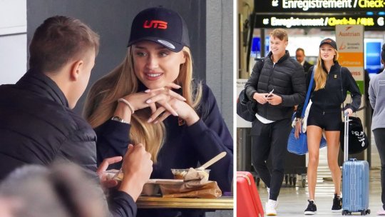 Noua vedetă a lui Mouratoglou a dat lovitura în afara terenului! Imagini surprinse în aeroport, cu "fosta" lui Lewis Hamilton | FOTO