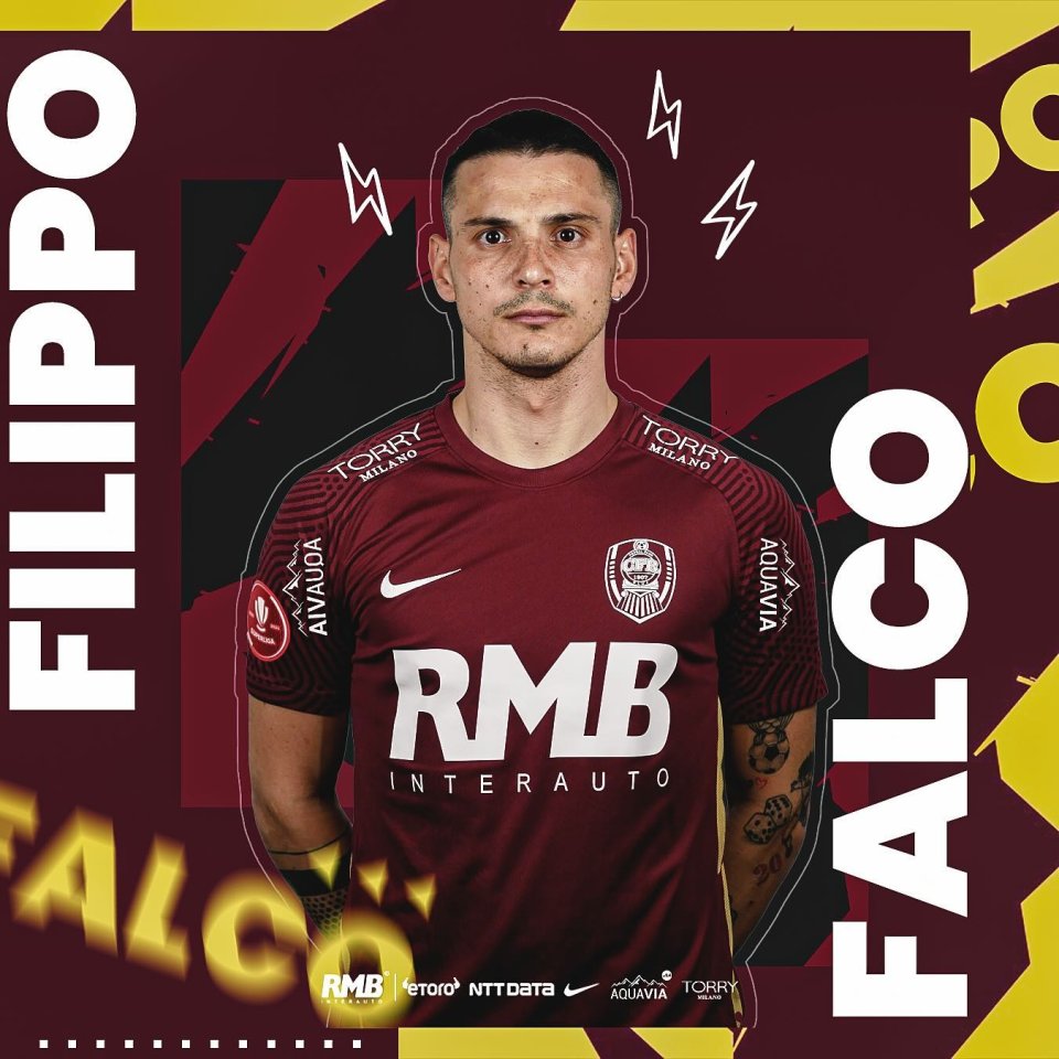 CFR Cluj l-a prezentat oficial pe Filippo Falco