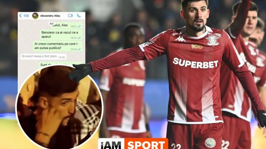 Reacția halucinantă a lui Albu după ce a fost surprins în club: "Nu am ieșit nicăieri! Sunt din altă zi!" După ce a văzut "probele", a sters mesajul :)