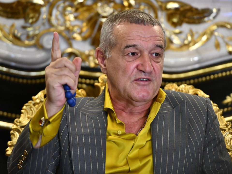 Gigi Becali, patronul FCSB, a făcut declarații sexiste la adresa arbitrei Cristina Mariana Trandafir