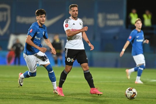 U Cluj - Farul 1-0. Succes important pentru formația lui Ovidiu Sabău