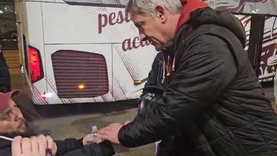 Un rapidist în scaunul cu rotile a intrat în conflict cu jandarmii. Bergodi a intervenit și a calmat situația