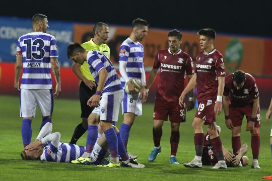 Rapid - Oțelul, arbitrat de un fan al giuleștenilor? Bănuielile lui Dorinel Munteanu au avut ecou și în trecut: "E rapidist"