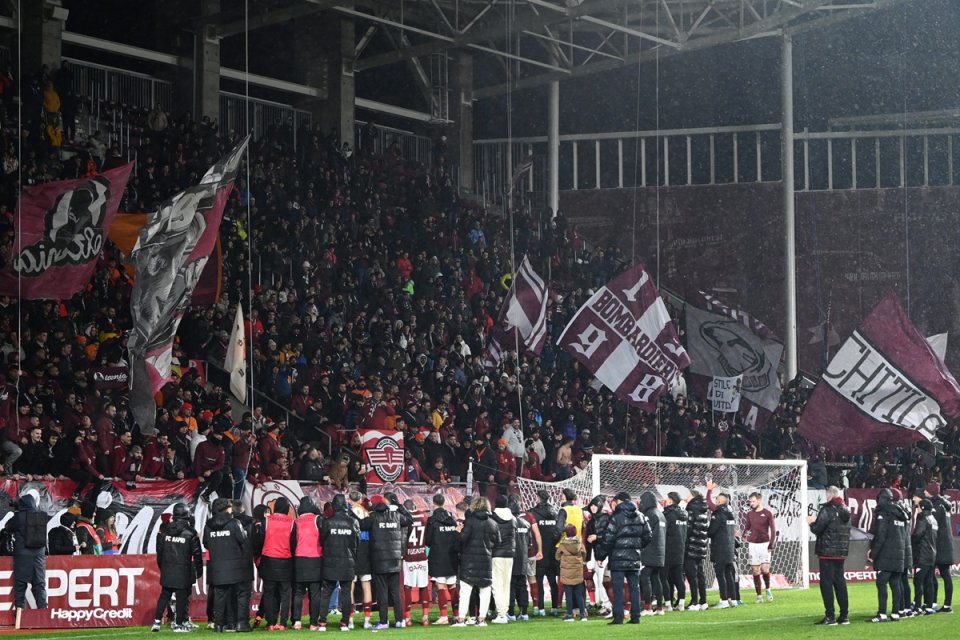 Rapid a câștigat ambele derby-uri cu Dinamo din acest sezon, 4-0 în Giulești și 2-1 pe Arena Națională