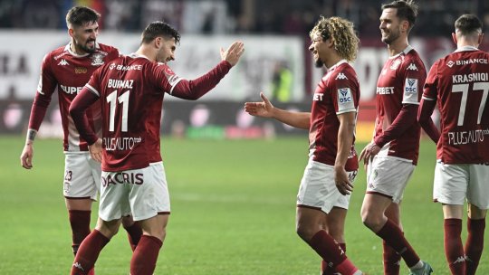 Ion Crăciunescu este de părere că un jucător al Rapidului ar fi trebuit eliminat direct cu Oțelul: ”Cartonaș roșu! Te uiți la consecințe”