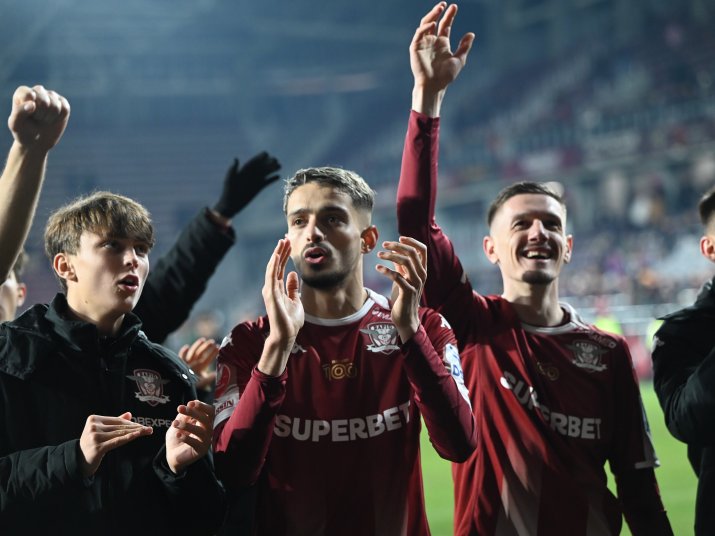 Rapidiștii vor juca runda următoare împotriva celor de la CFR Cluj